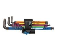 Wera Jeu de clés Allen 950/9 Hex-Plus Multicolore HF 1, Tournevis