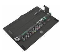Wera Jeu de 11 clés dynamométriques Click-Torque C3 – 1/2" 40–200 Nm – étui cliquet réversible