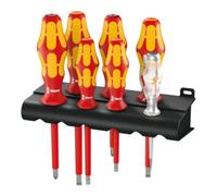 Wera Jeu de tournevis 160i/165i/7 jeux 7 pièces Lasertip 7pces fente VDE/PZD, testeur Quantité:1