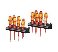 Wera Jeu de tournevis Kraftform Big Pack 100 VDE isolé 16 pièces fente/PH/PZD/ PlusM Quantité:1