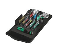 Wera Jeu d'embouts WERA avec manche universel et clé mâle coudée 6 pans 52 pcs Quantité:1