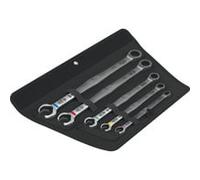 Wera Joker 5 Set 1 Jeu de clés à cliquet à fourche et anneau, 5 pièces, Clé plate