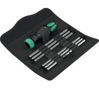 Wera Kompakt Vario RA 2025 pour latelier Lots de lames de rechange vis à fente, cruciforme Phillips, vis Pozidriv, TORX® intérieur, 6 pans intérieurs