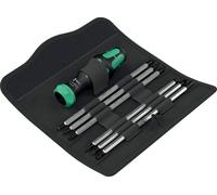 Wera Kompakt Vario RA 2025 pour l'atelier Lots de lames de rechange vis à fente, cruciforme Phillips, vis Pozidriv, TORX