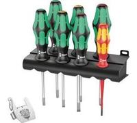 Wera Kraftform/7 Heavy Metal 1 VDE Jeu de tournevis 8 pièces cruciforme Phillips, vis à fente, TORX G