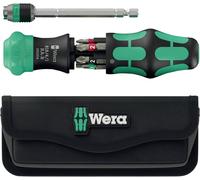 Wera Tournevis porte-embouts Kraftform Kompakt 20 RA-R avec étui
