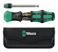 Wera Tournevis porte-embouts Kraftform Kompakt 26 RA-R 1/4 avec étui 6 pièces