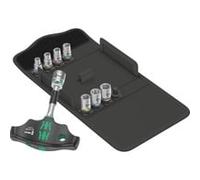 Wera Tournevis à cliquet Kraftform Kompakt 400 RA 05023470001 – 9 pièces Noir/Vert