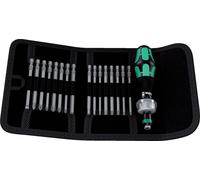 Wera Kraftform Kompakt 60 RA - Tournevis à cliquet avec jeu d'embouts - 17 pièces - en pochette