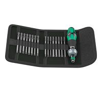 Wera Kraftform Kompakt 60 RA Tournevis à embouts multiples Tournevis droit