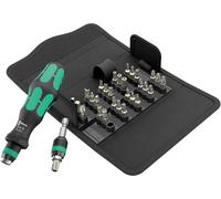 Wera Kraftform Kompakt 71 Security 05057114001 Jeu dembouts 32 pièces Tamper Resistant TORX® Profil, carré intérieur (Robertson), 6 pans intérieurs, TORQ-SET®,