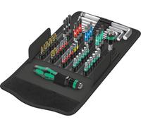 Wera Jeu d'embouts WERA avec manche universel et clé mâle coudée 6 pans 52 pcs Quantité:1