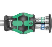 Wera Kraftform Kompakt Stubby Magazin 3 05008875001 Jeu dembouts TORX, 6 pans intérieurs avec porte-embout