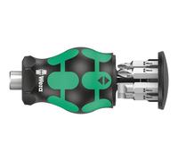 Wera Kraftform Kompakt Stubby Magazin 4 Tournevis multi-embouts Tournevis plat