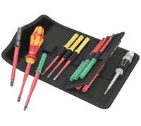 Set tournevis Kraftform + 14 lames interchangeables isolés WERA
