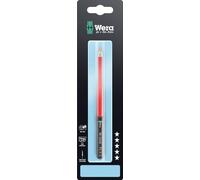Wera Wera VDE Lame interchangeable pour vis PlusMinus, Kraftform Kompakt VDE 3065 iS PZ/S Take it easy SB, acier inoxydable, n° 2 x 157 mm Quantité:1