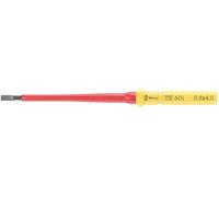 Wera Wera VDE Lame interchangeable pour vis fente, Kraftform Kompakt VDE 60 i Take it easy, 0,8 x 4 x 157 mm Quantité:1