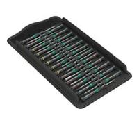 Wera Jeu de tournevis électronicien Kraftform Micro Big Pack 1 Noir/Vert 25 pièces
