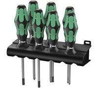 Wera Jeu de tournevis 335/350/367/7 Kraftform Plus Lasertip avec rack, 7 pièces
