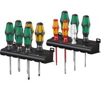 Wera Kraftform XXL pour l'atelier Jeu de tournevis 12 pièces vis à fente, cruciforme Phillips, vis Pozidriv