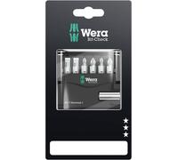 Wera Mini-Check 05073406001 Jeu d'embouts 7 pièces vis à fente, cruciforme Phillips, vis Pozidriv