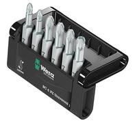 Wera Assortiment d'embouts Mini-Check PZ 50 mm 6 pièces en boîte