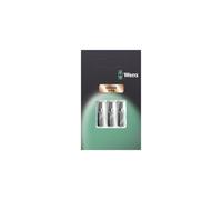 Wera Sechskant-Bit 2.5 mm, 2.5 mm, 3 mm 840/1 Z Set SB SiS Werkzeugstahl legiert, zähhart D 6.3 3