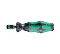 Wera Série 7400 Kraftform, Tournevis dynamométrique à couple préréglé (0,1-0,34 Nm) avec mandrin à serrage rapide Rapidaptor Quantité:1
