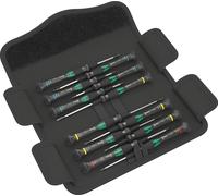 Wera Série Kraftform Micro Universal 1 Electronic - Jeu de tournevis - 12 pièces - en pochette