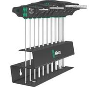 Wera Jeu de tournevis 454/10 HF Imperial 2 – Hex-Plus, manche en T, 10 pièces