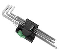 Wera Set de Clefs Coudées Magnétiques Hexagonales gris universal