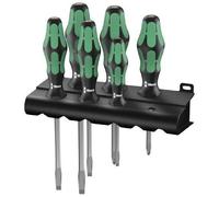 Wera SK 334/6 Kraftform Plus set de tournevis avec pointe laser Rack 05007680001, 6 pièces