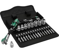 Wera Jeu de clés à douille Wera Zyklop Speed 1/4 pouce 28 pcs Quantité:1
