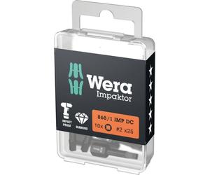 Wera Square bit 2 D 6.3 10 pc(s)