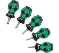 Wera Jeu de tournevis Torx (TX) courts – 5 pièces