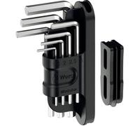 Wera Tool-Check Modular Winkelschlüssel 1 6 pans intérieurs Jeu de clés mâles coudées 1.5 mm, 2 mm, 2.5 mm, 3 mm, 4 mm, 5 mm