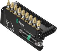 Wera Tools 05347153001 - Hexagonal - Pozidriv - 1 x 1/4 "x75 1 x PZ 1x25 7 x PZ 2x25 1 x PZ 3x25 - 25,4 / 4 mm (1 / 10,20cm (4") ) - Hexagonal (05347153001)