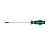 Wera Tournevis cruciforme 350 PH – PH 4 x 200 mm, longueur totale 312 mm, lame ronde, noir/vert