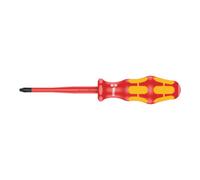Wera Tournevis VDE isolé Wera 162 iS PH pour vis cruciformes avec lame à diamètre réduit, PH 2 x 100 mm Quantité:1