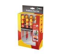 Wera VDE Kraftform Kit de Tournevis 160I/7 7tlg. Électrique Série 100 Plus De
