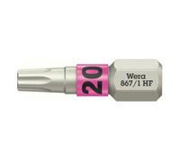 Wera Wera 867/1 Embout TX HF avec fonction de retenue, TX 20 x 25 mm Quantité:1