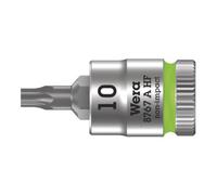 Wera Wera 8767 A HF TX Écrou à embout Zyklop avec entraînement 1/4", avec fonction de maintien, TX 10 x 28 mm Quantité:1