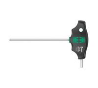 Wera Clé 6 pans 454 HF – 5 mm, lame 150 mm, Hex‑Plus, poignée en T, fonction de maintien