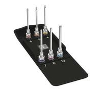 Wera WERA Coffret de douilles tournevis pour 6 pans creux, carré 1/2 pouce 6 pièces, longues Quantité:1