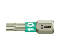 Wera WERA Embout, 1/4 pouce, pour TX Acier inoxydable «Stainless» TX10 Quantité:1