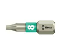 Wera WERA Embout, 1/4 pouce, pour TX Acier inoxydable «Stainless» TX8 Quantité:1
