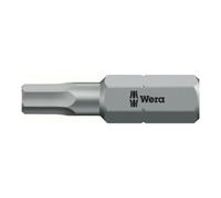 Wera Embout 6 pans Hex-Plus 840/1 Z – 2,5 x 25 mm – 1/4 pouce