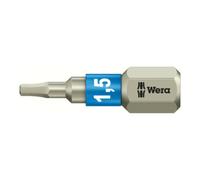 Wera WERA Embout 6 pans, 1/4 pouce avec profil Hex-Plus, acier inoxydable «Stainless» 1,5 mm Quantité:1