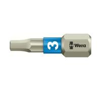 Embouts Hex-Plus, acier inoxydable 3840/1 TS Hex-Plus 3,0 x 25 mm WERA - 05071073001