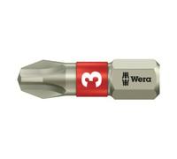 Wera Embout Phillips PH3 1/4" 25 mm acier inoxydable – 1 pièce
